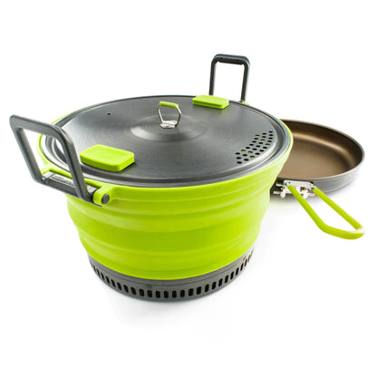 GSI Outdoors Escape 3L Pot + Frypan Green